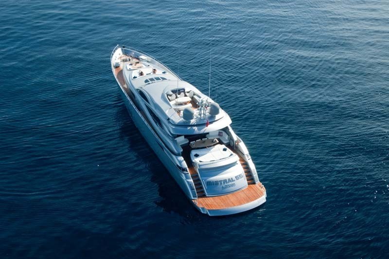 The 35m Yacht MISTRAL 55