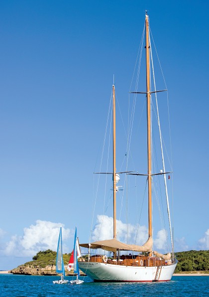 Overview On Board Yacht TIZIANA