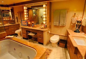 Master Bath On Board Yacht LEGENDARY