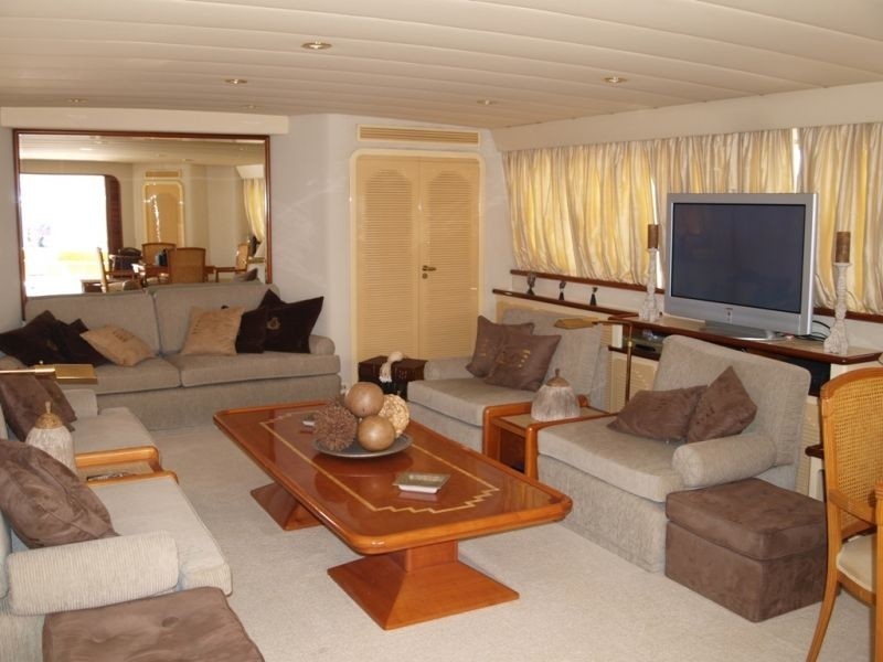 Screening: Yacht PARADIS's Premier Saloon Photograph