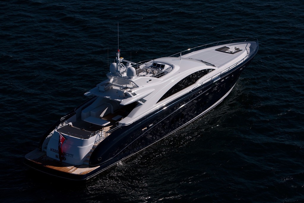 From Above On Board Yacht QUANTUM
