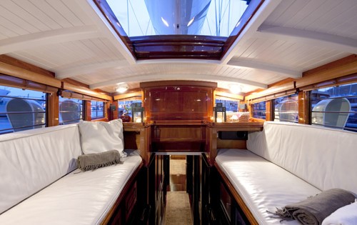 Deck House Aboard Yacht SHAMROCK V