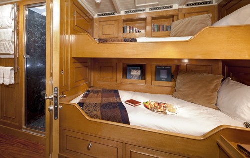 Twin Bed Stateroom On Yacht SHAMROCK V