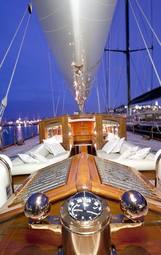 Lounge On Yacht SHAMROCK V