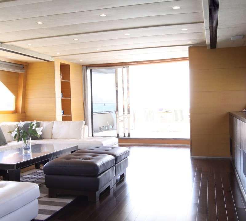 Saloon On Board Yacht SHELEILA