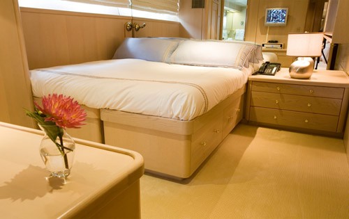 Convertible Guest's Cabin Aboard Yacht SILENT WORLD II