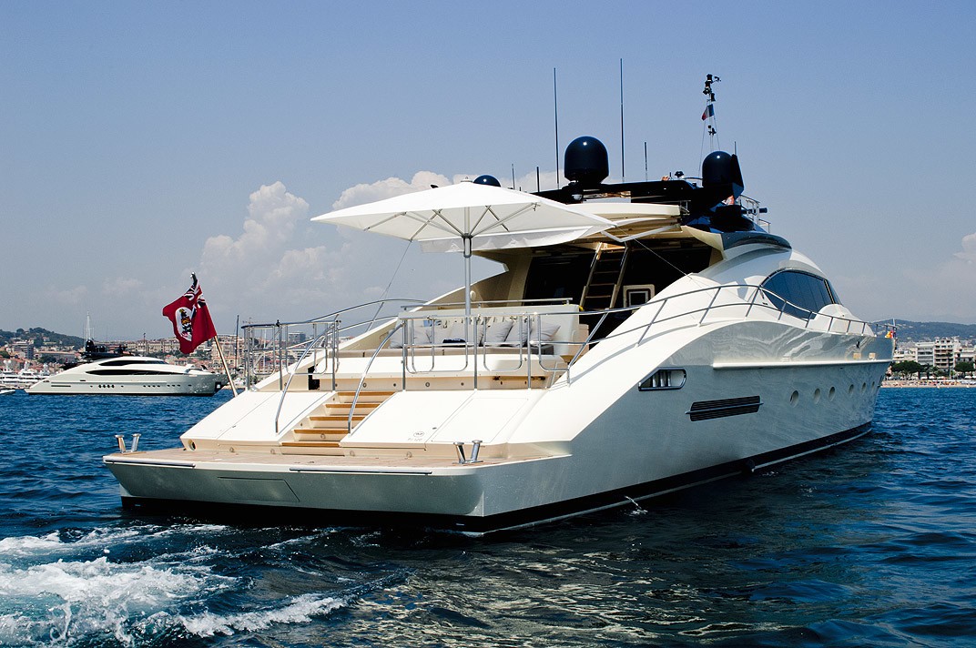 Aft On Board Yacht VANQUISH