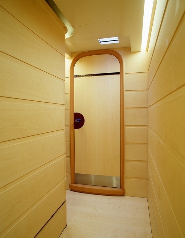Hallway On Board Yacht VIRIELLA