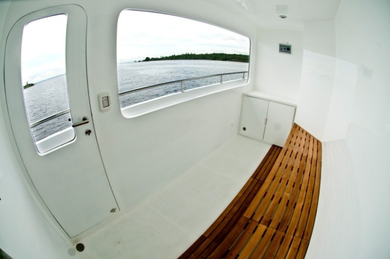 Sauna Area On Yacht ZENITH
