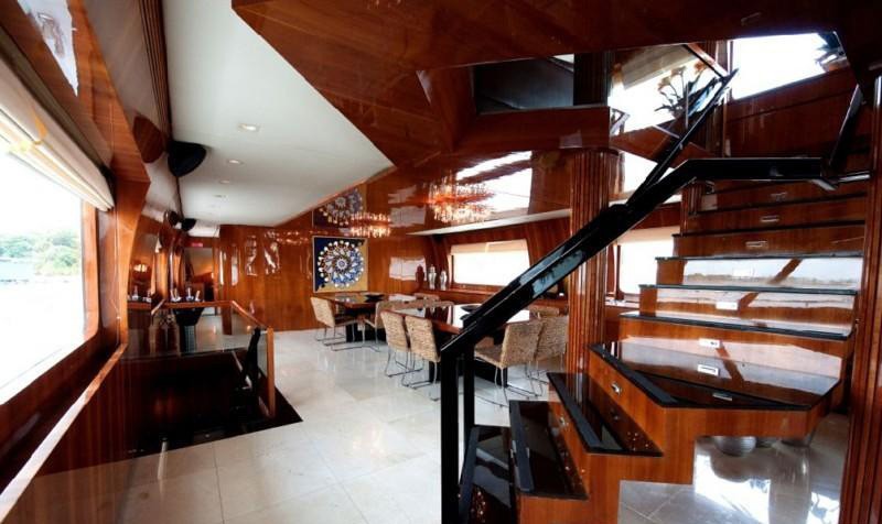 Saloon Aboard Yacht ZENITH