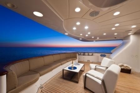 External Sitting On Board Yacht AFRICAN QUEEN