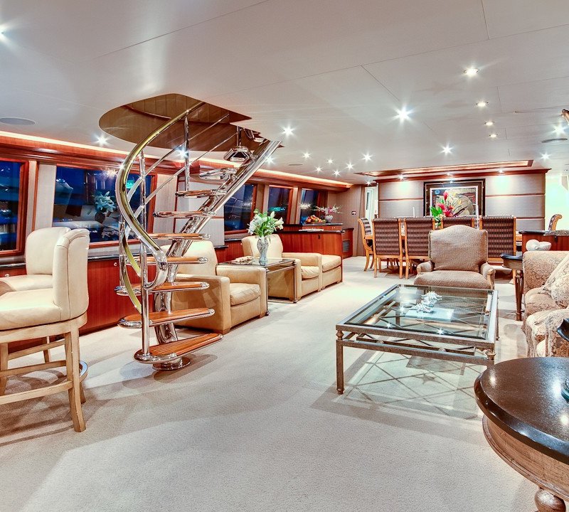 Profile: Yacht ANDIAMO's Saloon Photograph