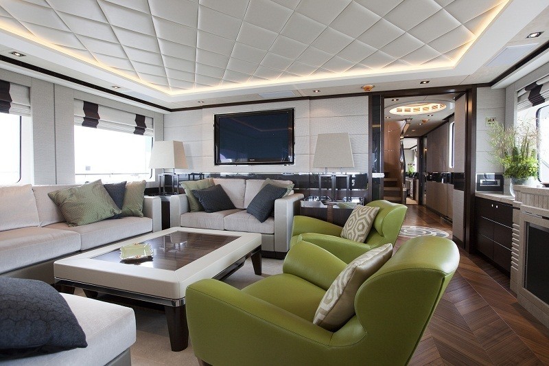 Profile: Yacht AURELIA's Saloon Captured