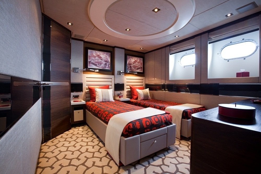 Twin Bed Cabin On Yacht AURELIA