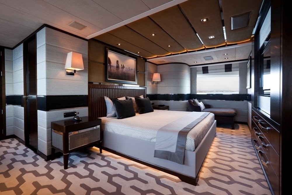 Main Master Cabin On Yacht AURELIA