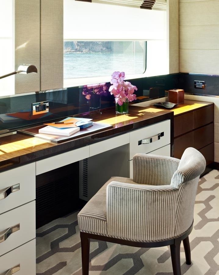 Office On Board Yacht AURELIA