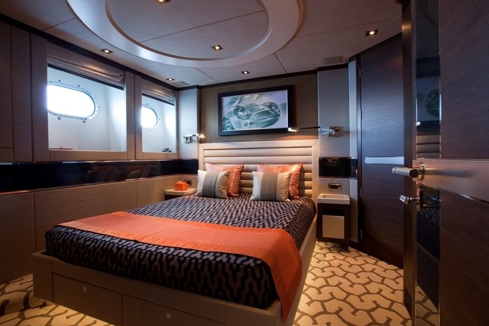 Guest's Cabin Aboard Yacht AURELIA