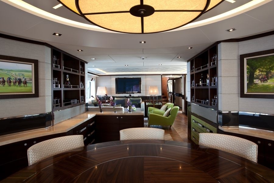 Saloon With Eating/dining On Yacht AURELIA