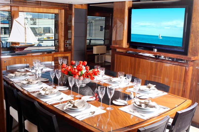 Saloon On Yacht BARRACUDA RED SEA