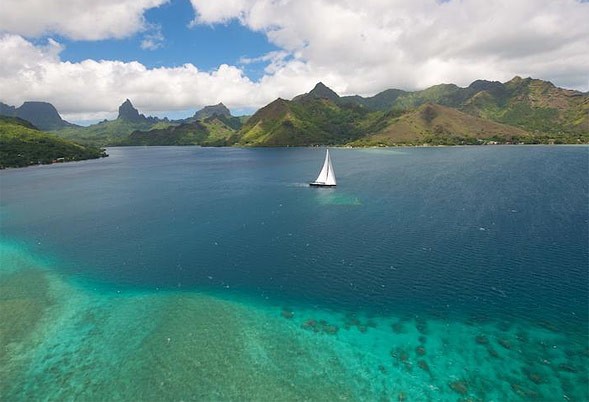 Landscape Aspect Aboard Yacht BLISS