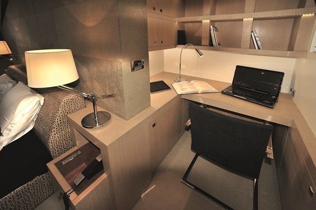 Office Aboard Yacht ESPRESSO