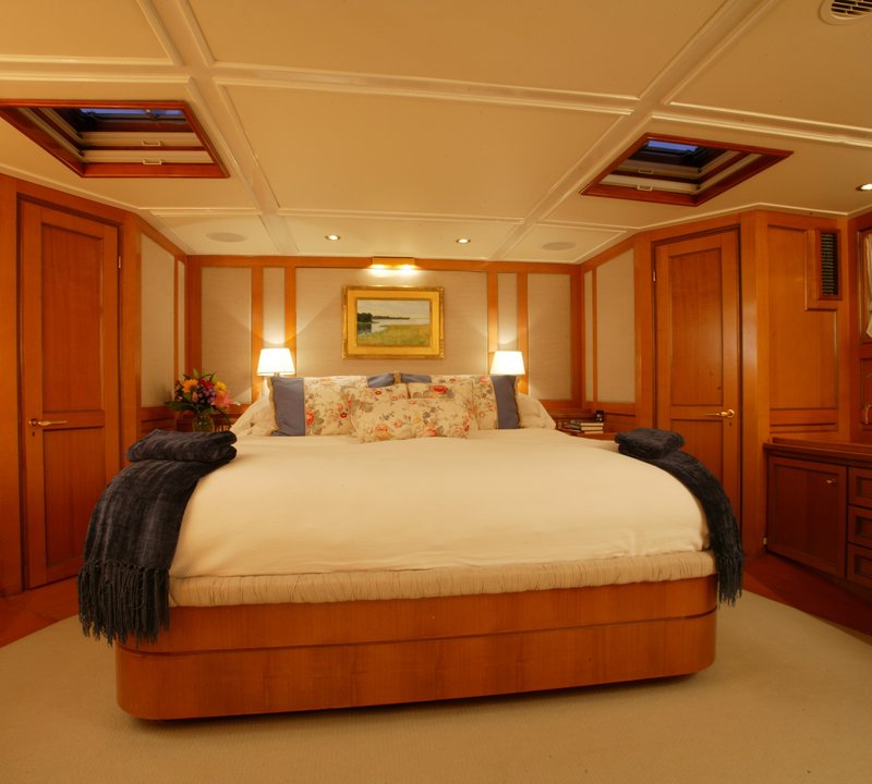 Main Master Cabin On Yacht FREEDOM