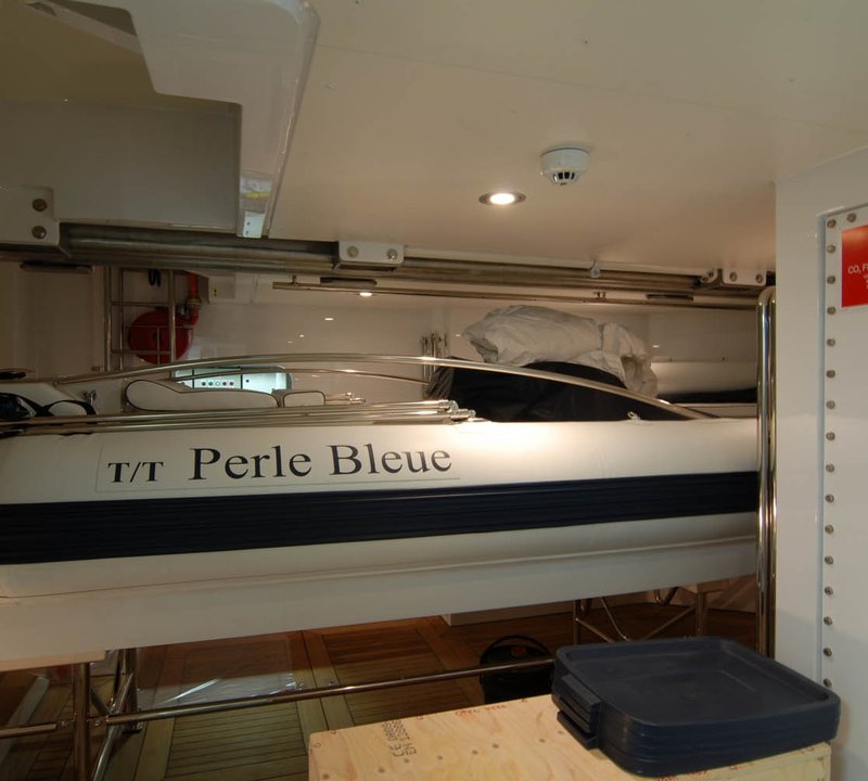 The 37m Yacht PERLE BLEUE
