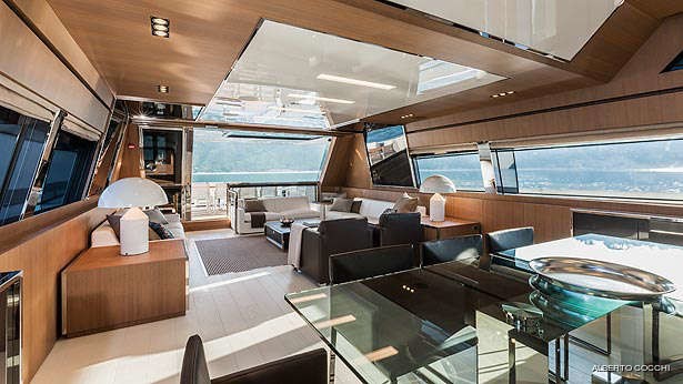 Inside Aboard Yacht SOL