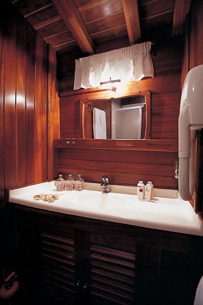 Guest's Bath Aboard Yacht MATINA