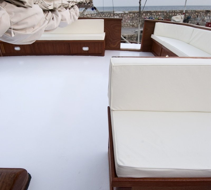 Top Deck On Yacht MATINA