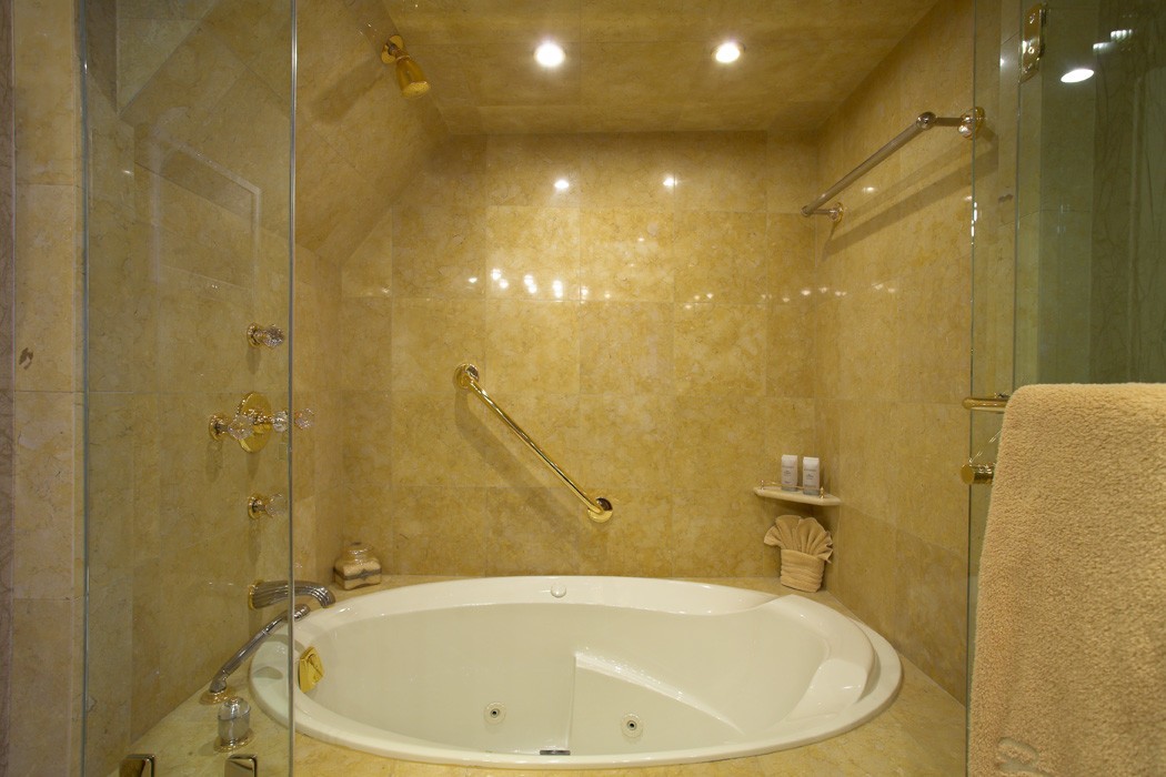 Inside Jacuzzi Pool On Board Yacht NAMOH