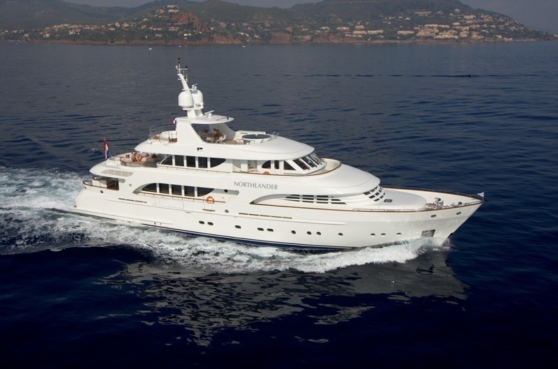 Overview: Yacht NORTHLANDER's Cruising Photograph