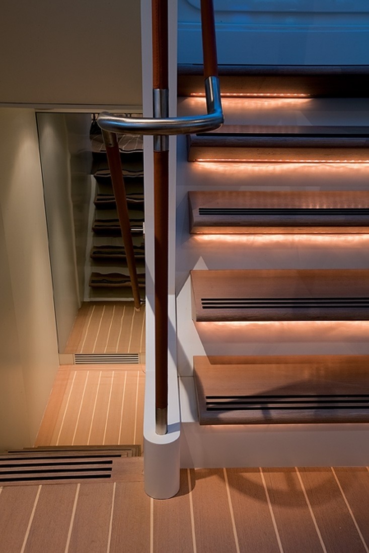 Stairway On Board Yacht P2