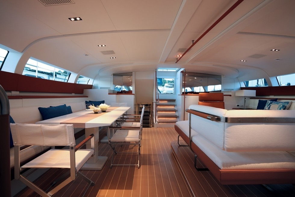 Pilot House Saloon On Yacht P2