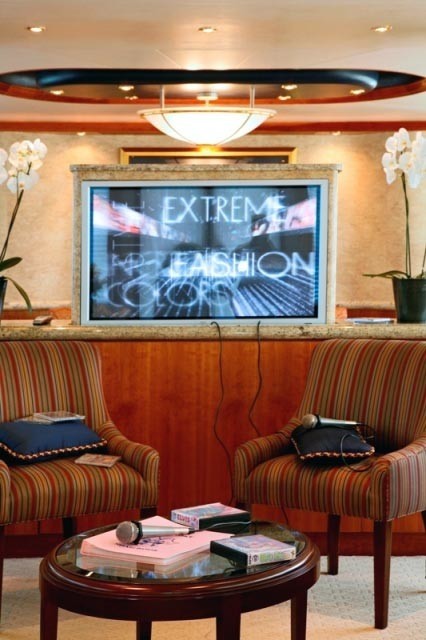 Screening On Board Yacht ENDLESS SUMMER