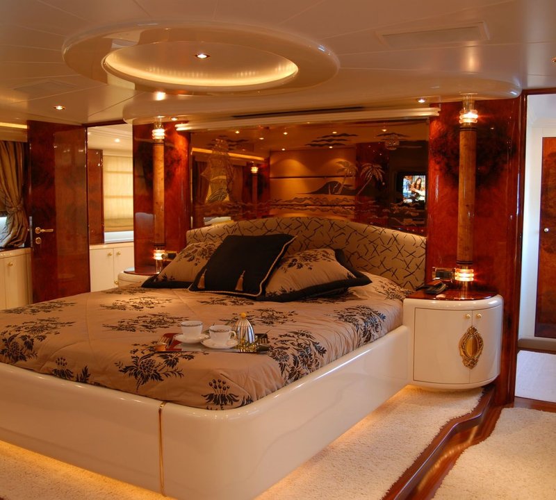 Guest's Cabin Aboard Yacht HULYA