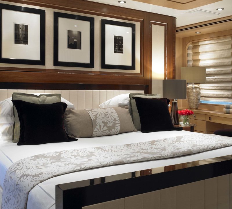 Main Master Cabin Aboard Yacht KATHLEEN ANNE