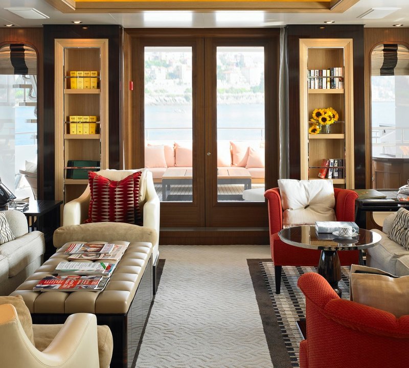Profile: Yacht KATHLEEN ANNE's Premier Saloon Pictured