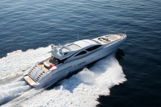 Aft Aspect: Yacht VOYAGE's Cruising Photograph
