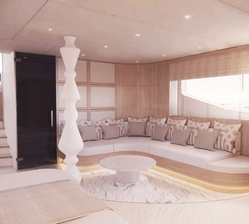 Master Suite Lounge Space