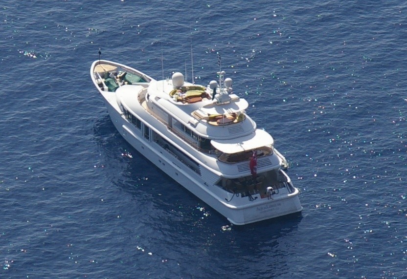 Aft Aspect On Yacht AQUALIBRIUM