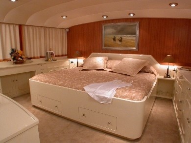 Main Master Cabin On Board Yacht AVA