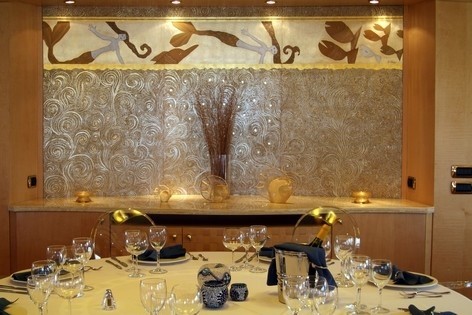 Eating/dining Furniture On Board Yacht BLUE BREEZE
