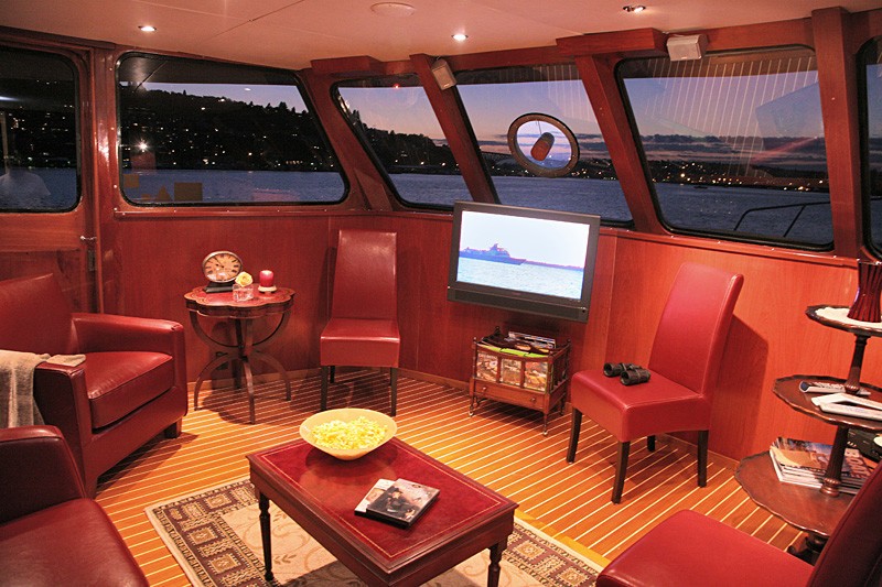 Television: Yacht KAYANA's Saloon Captured