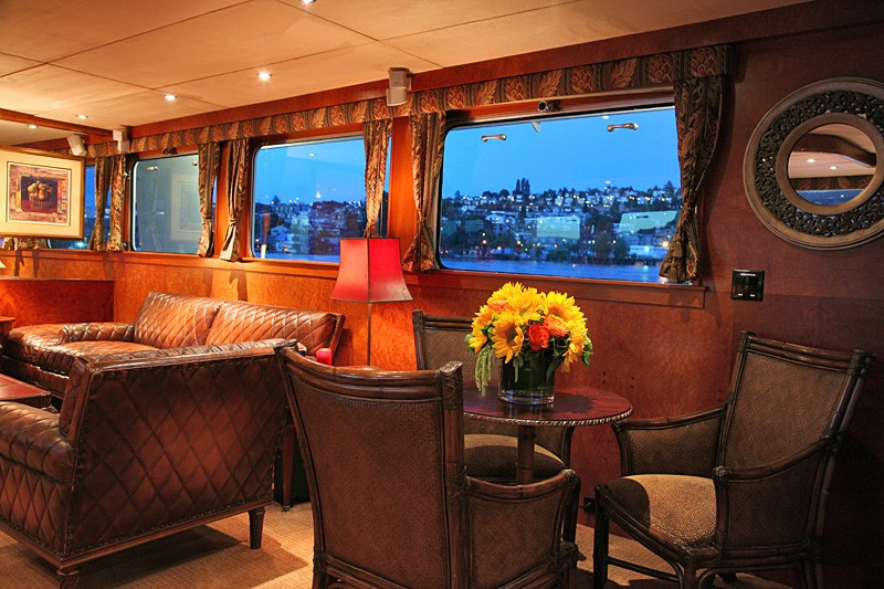Saloon Sitting On Yacht KAYANA