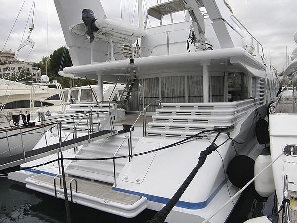 Aft On Yacht LADY ARRAYA