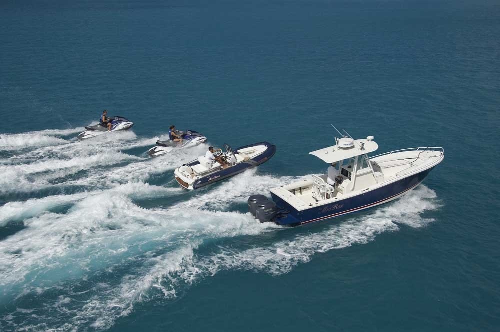 Ship's Tenders: Yacht LADY LEILA's Cruising Image