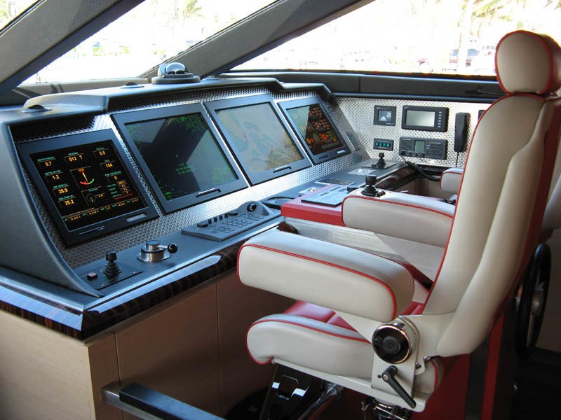 Bridgedeck On Yacht DRAGON