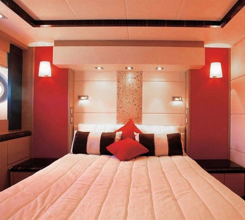 Queen Sized Statesroom Aboard Yacht DRAGON