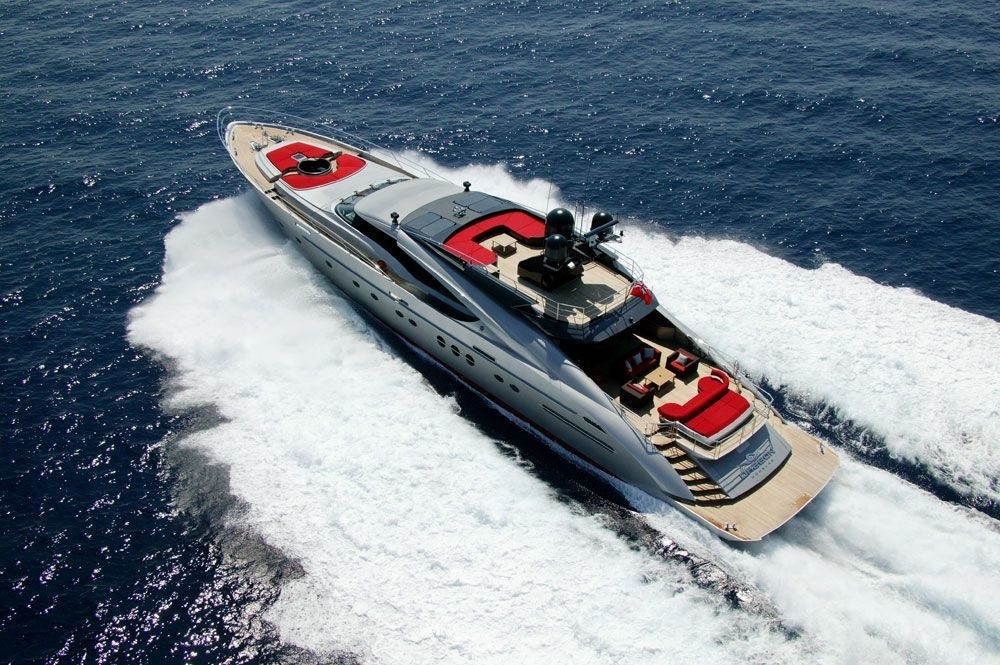 From Above: Yacht DRAGON's Cruising Image